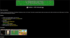 Desktop Screenshot of kamikaze.coolprojects.org